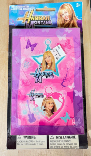 2 Vtg Disney Hannah Montana Magnet Sets, Sandylion, Miley Cyrus, NEW in Package - Picture 2 of 5