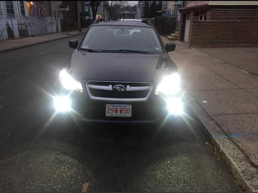 Alla Lighting 9145 LED 80W-Chip Fog Light Driving Light Bulbs Lamps Xenon White - Image 3 of 4