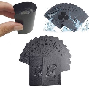Waterproof-Black-Diamond-Poker-Creative-Standard-Playing-Cards-Magic-Trick-Tool