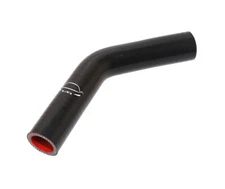 4-Ply Reinforced 1" ID 45 Degree Elbow Silicone Hose Coupler Turbo Intake BLACK