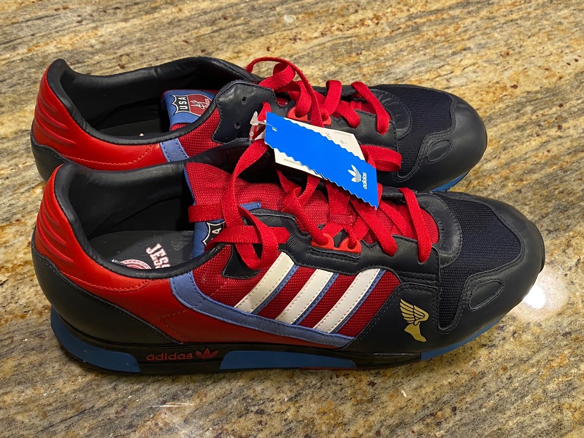 NEW ADIDAS 2008 ZX 800 JESSE OWENS 1936 USA OLYMPIC 046160 Sz 13