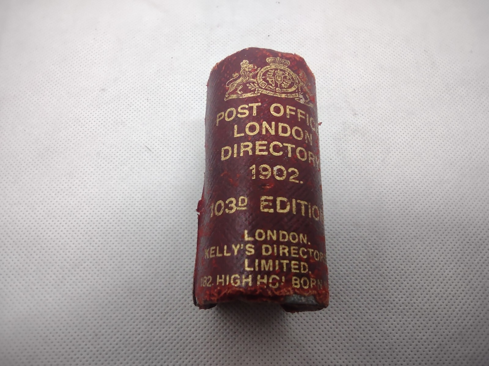 Antique Kelly's Post Office London Directory Novelty Travelling Inkwell ...