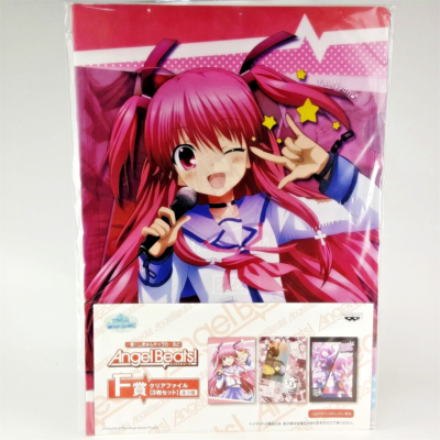 Angel Beats! Yui A4 Art Clear Files (3 Kinds) Banpresto Ichiban