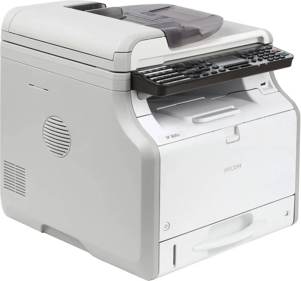 RICOH SP 3600SF AIO DUPLEX NETWORK USB FAST 30PPM 600DPI A4 MONO LASER PRINTER - Image 2 of 4