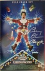 Chevy Chase signed Clark Christmas Vacation 11x17 poster Beckett coa