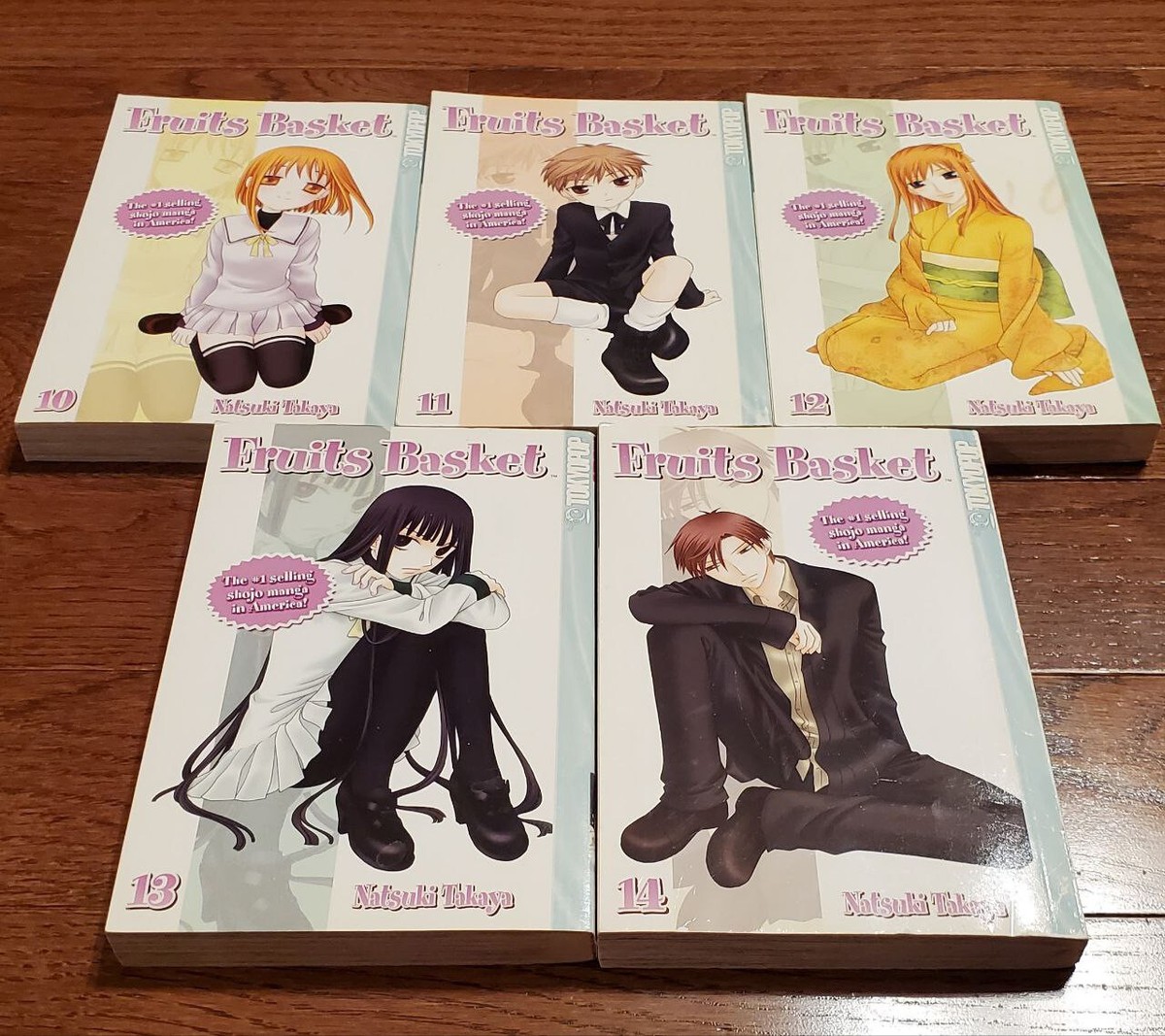 Fruits Basket Manga Vol 1-8 & Vol 10-14 (13 books) Tokyopop