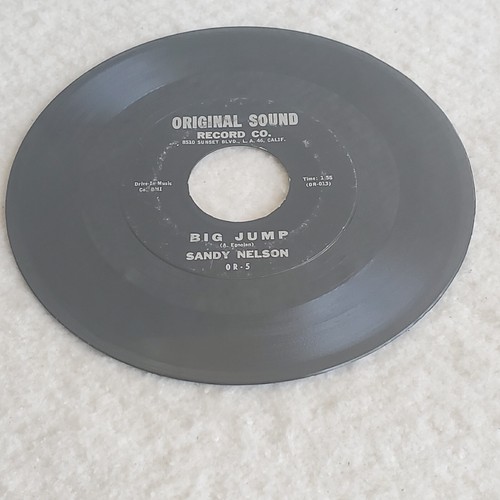 Sandy Nelson 45RPM Teen Beat & Big Jump Original Sound - Picture 2 of 2