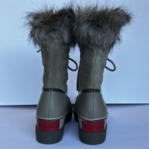 BRAND NEW - Sorel Joan of Arctic Next - Size 7.5 - Waterproof NL3357-365 -- Sage - Picture 4 of 9