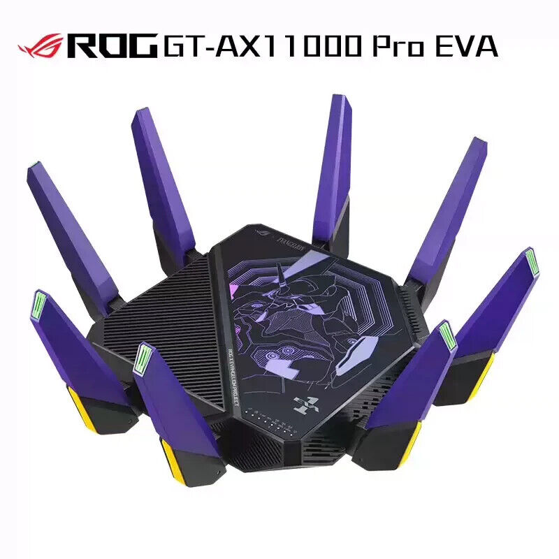 Asus ROG Rapture GT-AX11000 Pro EVA EDITION Ethernet Asus ROG Rapture GT-AX11000 Pro EVA EDITION Ethernet