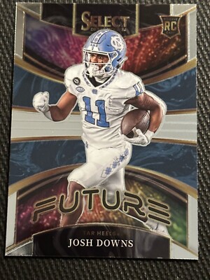 2023 Panini Select Draft Picks Josh Downs Future Insert #FUT-9 Rookie