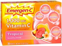 Emergen-c Vitamin C Drink Mix Packets Tropical 30 Each (pack Of 9) on sale Emergen-c Vitamin C Drink Mix Packets Tropical 30 Each (pack Of 9) on sale