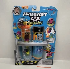 Mr Beast Lab Pack 1 Kit Atomic Series Lab Swarms 5 Micro Beasts Inside by Moose