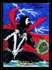 Artists Assemble 1/1 SKETCH AUTO Antihero Retro 90's Spawn by Jason Millett