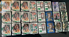 Jayson Tatum 2020-25 Lot of 24 Base: Variety of 9 Brands and Doubles