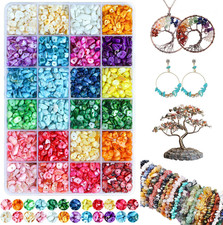 Natural Chip Stone Beads Multicolor 5Mm to 8Mm Irregular Gemstone Crystal Loose
