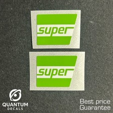 2x OEM NVIDIA GeForce Super Desktop / Laptop sticker label 16mm x 12mm