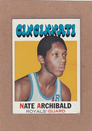 Nate Archibald #29 1971 Topps card