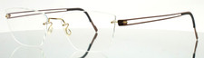 LINDBERG Spirit Titanium T603 PU12 Gold Copper Womens Eyeglasses 56-16-150