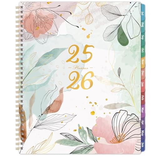 Planner 2025-2026 - Academic Planner 2025-2026 Daily Weekly and Monthly, July