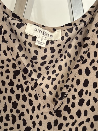 Bluse von Umgee. Größe S. Animal Print. - Bild 3 von 7