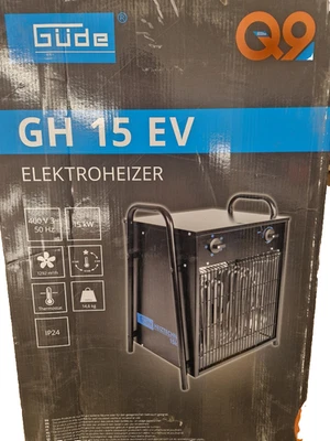 GÜDE GH 15EV Bauheizer 400V Heizgerät Heizlüfter Elektroheizer Heizgebläse 15kW