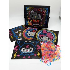 Hello Kitty Lite Brite Super Bright HD w Pegs Templates Excellent Condit. Works