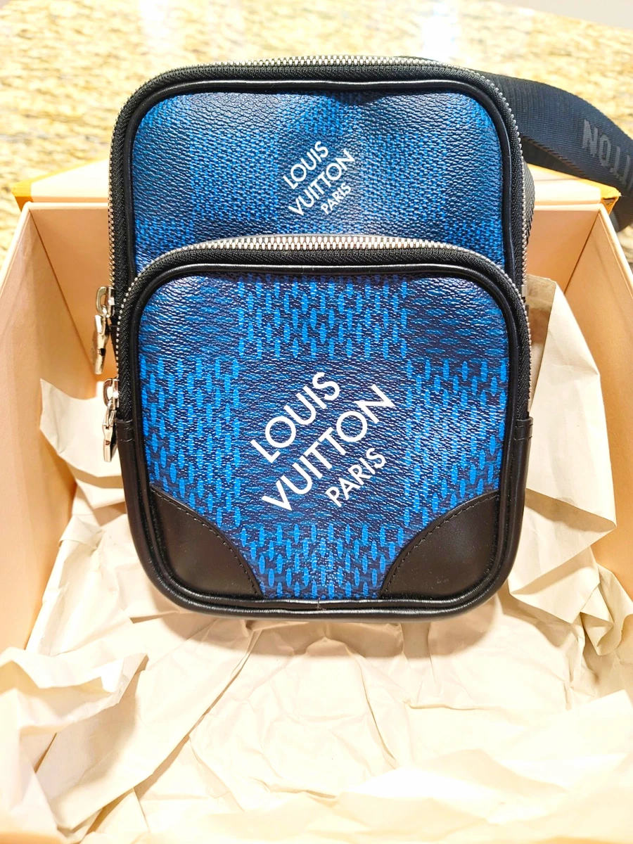 限定値下げ⭐︎Louis Vuitton ダークブルー ケース Louis Vuitton Canvas Blue Bags for Men for sale | eBay