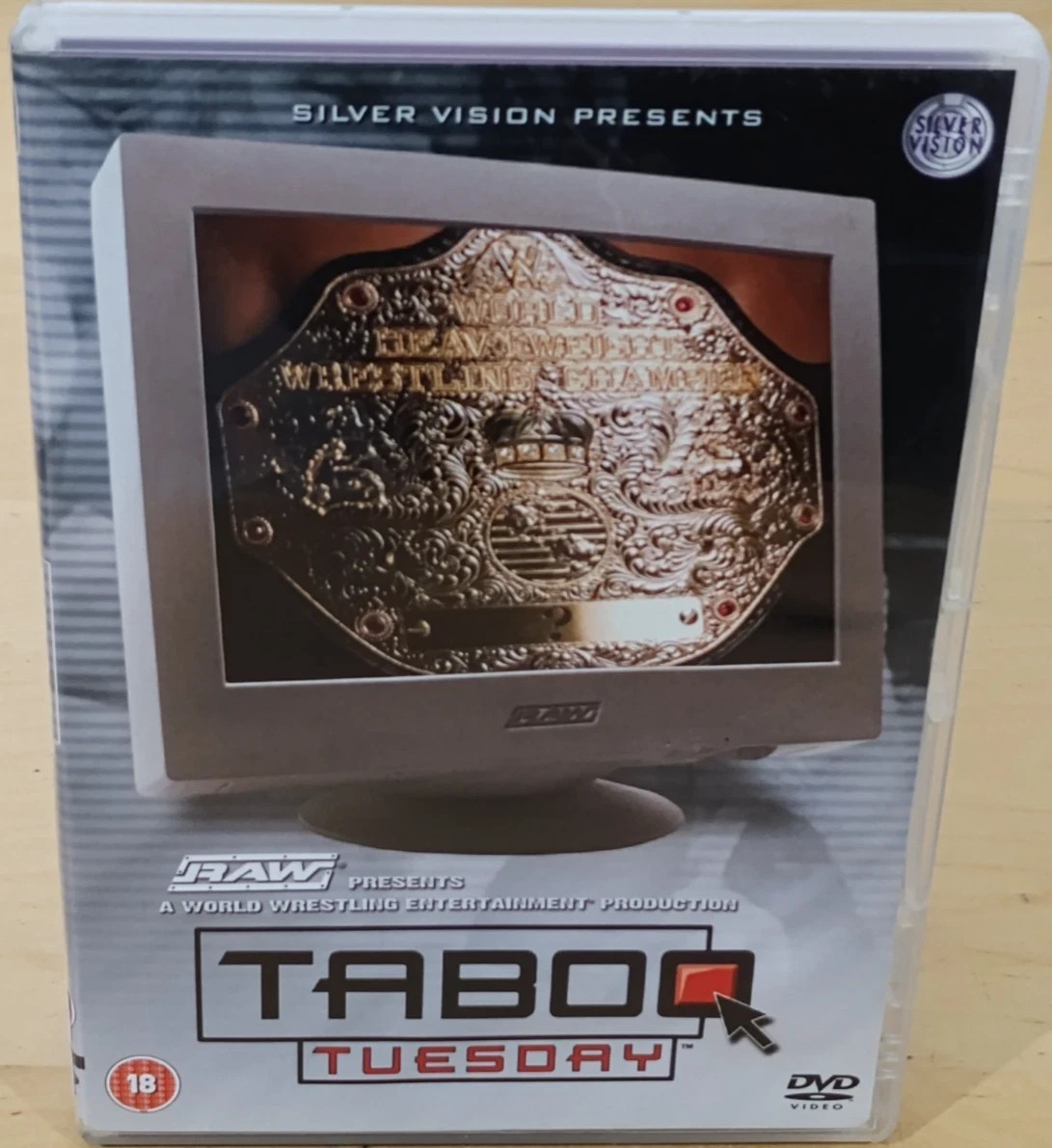 WWE Wrestling - Taboo Tuesday DVD In VGC Silver Vision