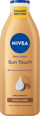 NIVEA SUN TOUCH Bräunungsbalsam für den Körper, feuchtigkeitsspendend, 400ml