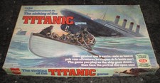 Sinking of the Titanic game Banned  RARE  COMPLETE