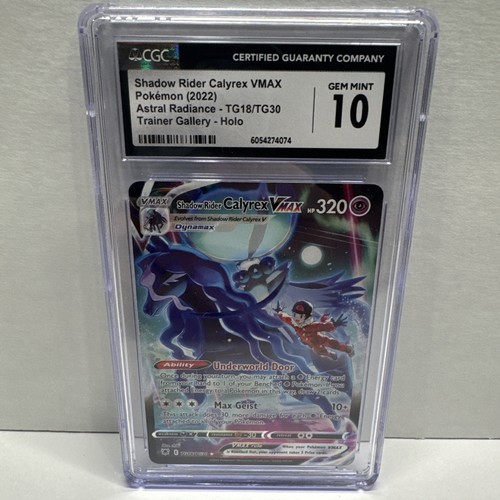 Shadow Rider Calyrex VMAX graded CGC 10 for sale on eBay