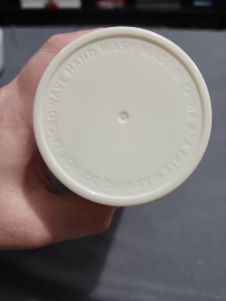 Kate Spade NY Gold/Stripe Thermal Travel Mug. Capacity is 16 oz. - Image 4 of 4