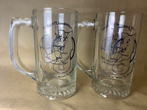 Vintage 1983 1st Annual Pig Roast Beer Mug Elizabethtown PA Henry's Wise's