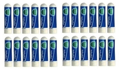 Vicks Inhaler Relief for Cold Sinus Nasal Congestion Allergy-Pack of 24