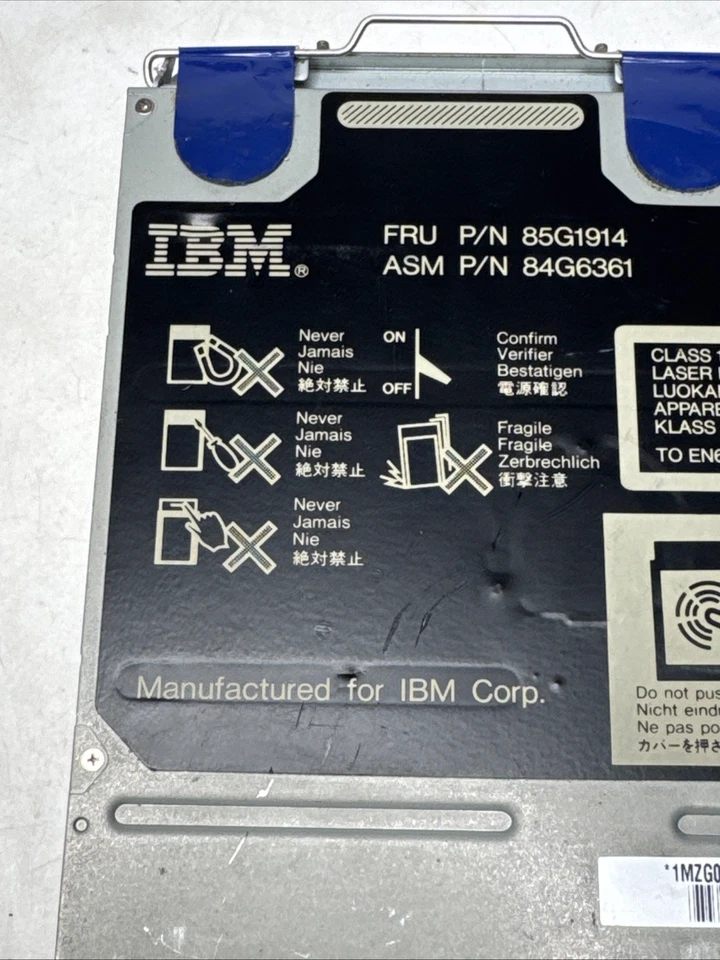 VINTAGE IBM TEAC CD-40 E-000-U CDROM cd rom drive for laptop Untested - Image 3 of 4