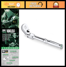 14 Drive Flex Head Ratchet 90-tooth Reversible Premium Cr-v Ergonomic Hand 14 Drive Flex Head Ratchet 90-tooth Reversible Premium Cr-v Ergonomic Hand