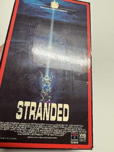 USED, AS IS, NOT TESTED, STRANDED 1988 Science Fiction VHS RCA Columbia DAMAGED - Picture 22 of 23