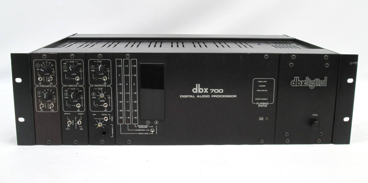 Vintage DBX 700 Studio Pro Digital Audio Processor ADC / DAC