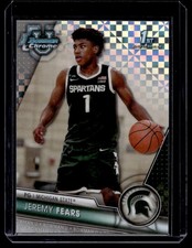 2023-24 Topps Bowman U Basketball Atomic X Refractor 1st Jeremy Fears Michigan