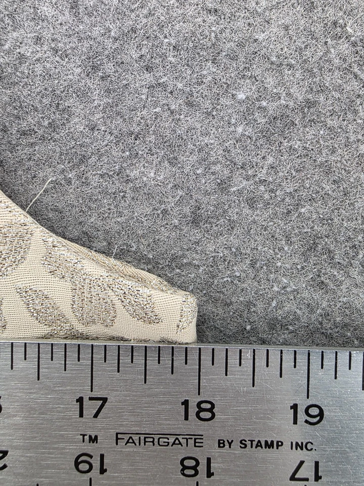 Vestido Lauren Conrad Mujer 14 Dorado Metálico Jacquard Ajuste Acampanado Sin Mangas Fiesta Foto 4 de 4