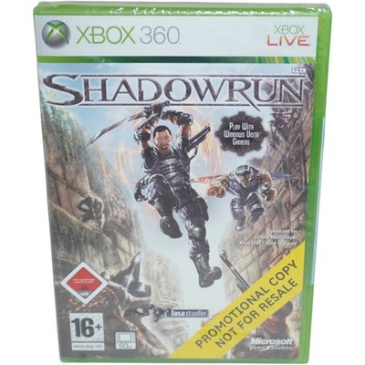Shadowrun Xbox 360 Shooter Deutsch PAL OVP USK 18