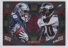 2017 Panini Vertex Nemeses Brian Dawkins Michael Irvin #NM-15 HOF w5c
