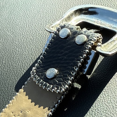 BB Simon Belt Size 42 Bling - Foto 14 di 14