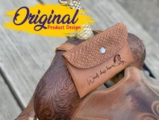 Custom Horse Saddle Bag, Original Design, Cell Phone Holder, Horse Stuff & Gifts