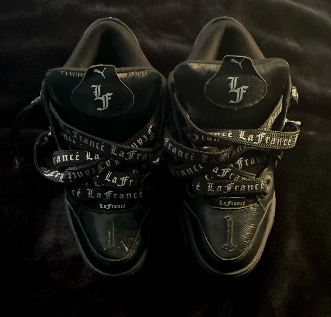 🔥PUMA La Francé 'Written in Chrome' Pack Black Men's 13 in OG Box