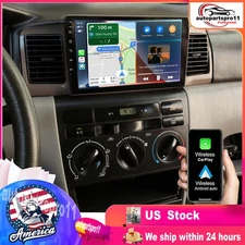 Apple Carplay For Toyota Corolla 2003-2008 Android 15 Car Stereo Radio GPS Navi