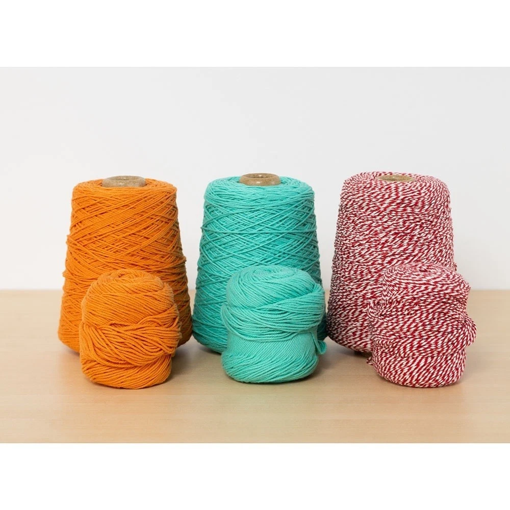 Knit Picks Dishie Cone Yarn 2 Pack 100% Cotton Worsted Weight Yarn Color Sunbake image 3
