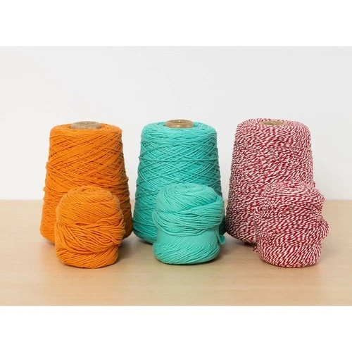 Knit Picks Dishie Cone Yarn 2 Pack 100% Cotton Worsted Weight Yarn Color Sunbake image 3