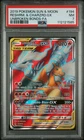 Reshiram & Charizard GX 194/214 - Unbroken Bonds - PSA 7