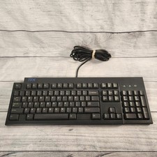 IBM KB-7353 Wired PS/2 Keyboard Black Vintage...